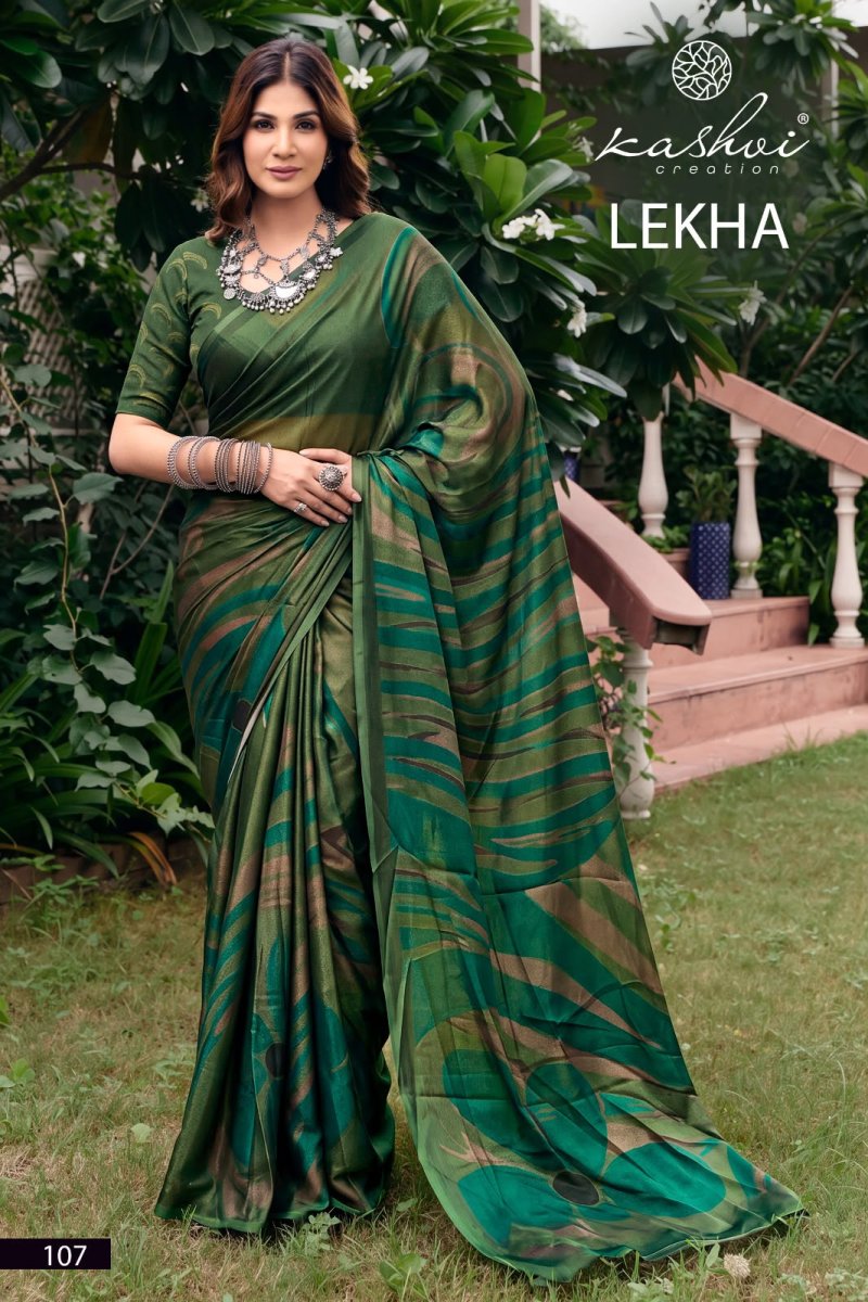 Lekha Vol 1 By Kashvi Georgette Printed Saree